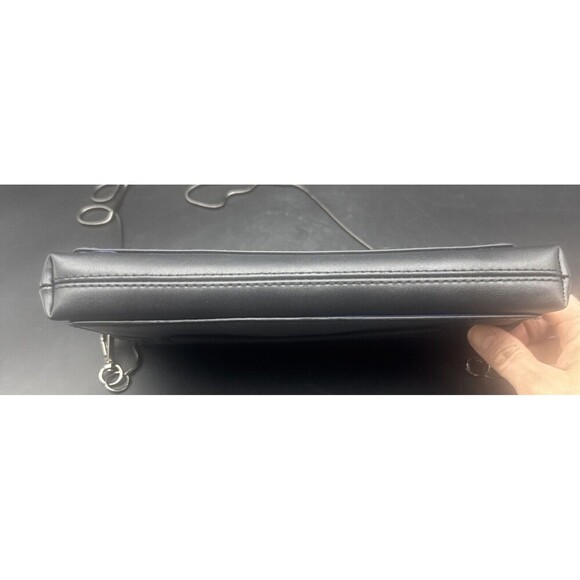 Reed Krakoff BLACK Clutch Handbag Crossbody Pockets Removeable Strap - Picture 3 of 16